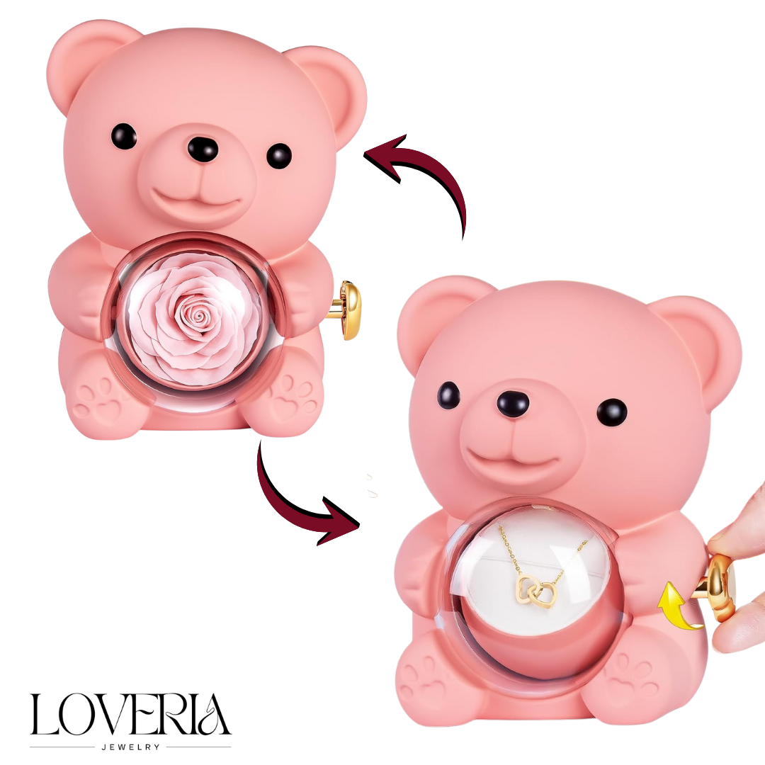 Ours Éternel & Collier Gravé