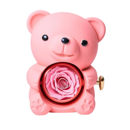 Ours Éternel & Collier Gravé