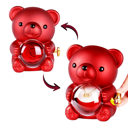 Ours Éternel & Bracelet Gravé