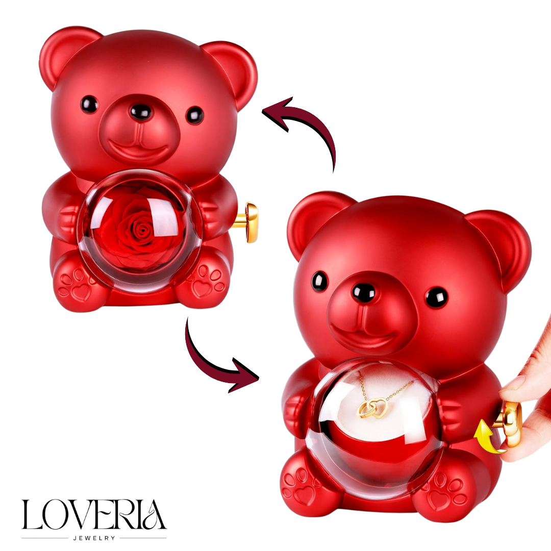 Ours Éternel & Collier Gravé