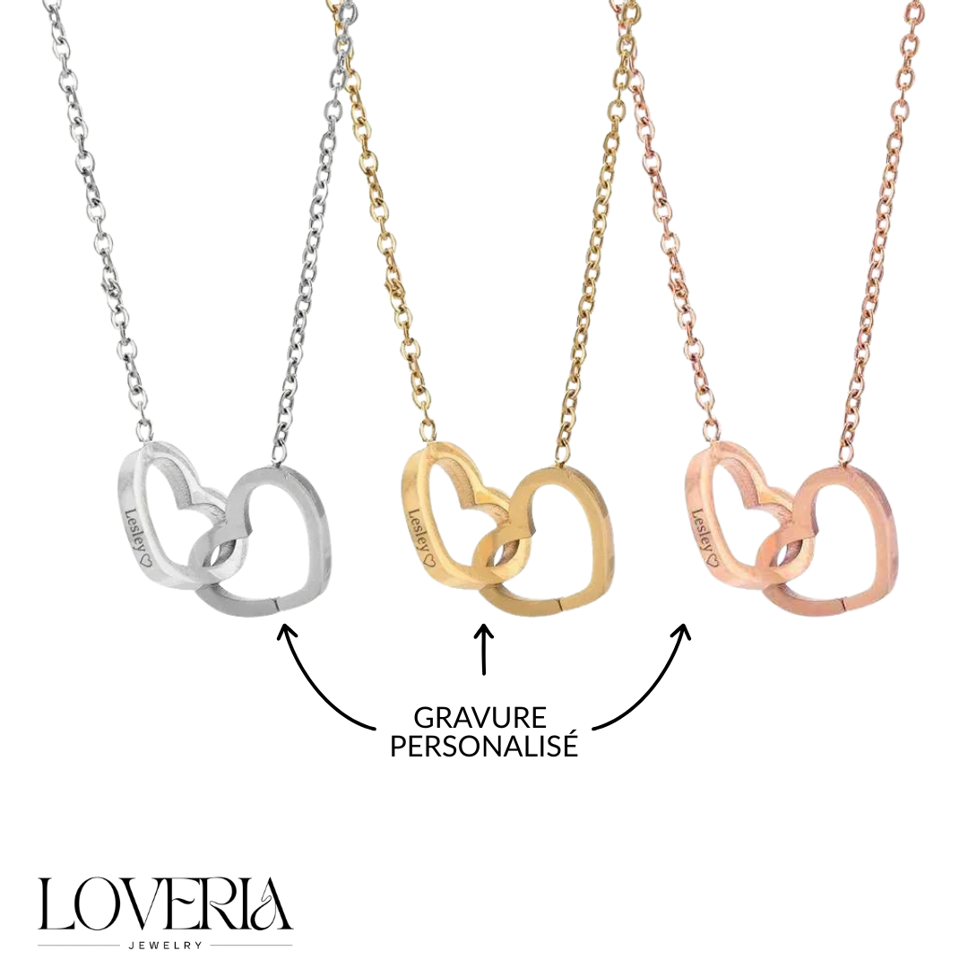 Ours Éternel & Collier Gravé